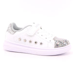 SCARPA LELLI KELLY HELEN BIANCO/ARGENTO