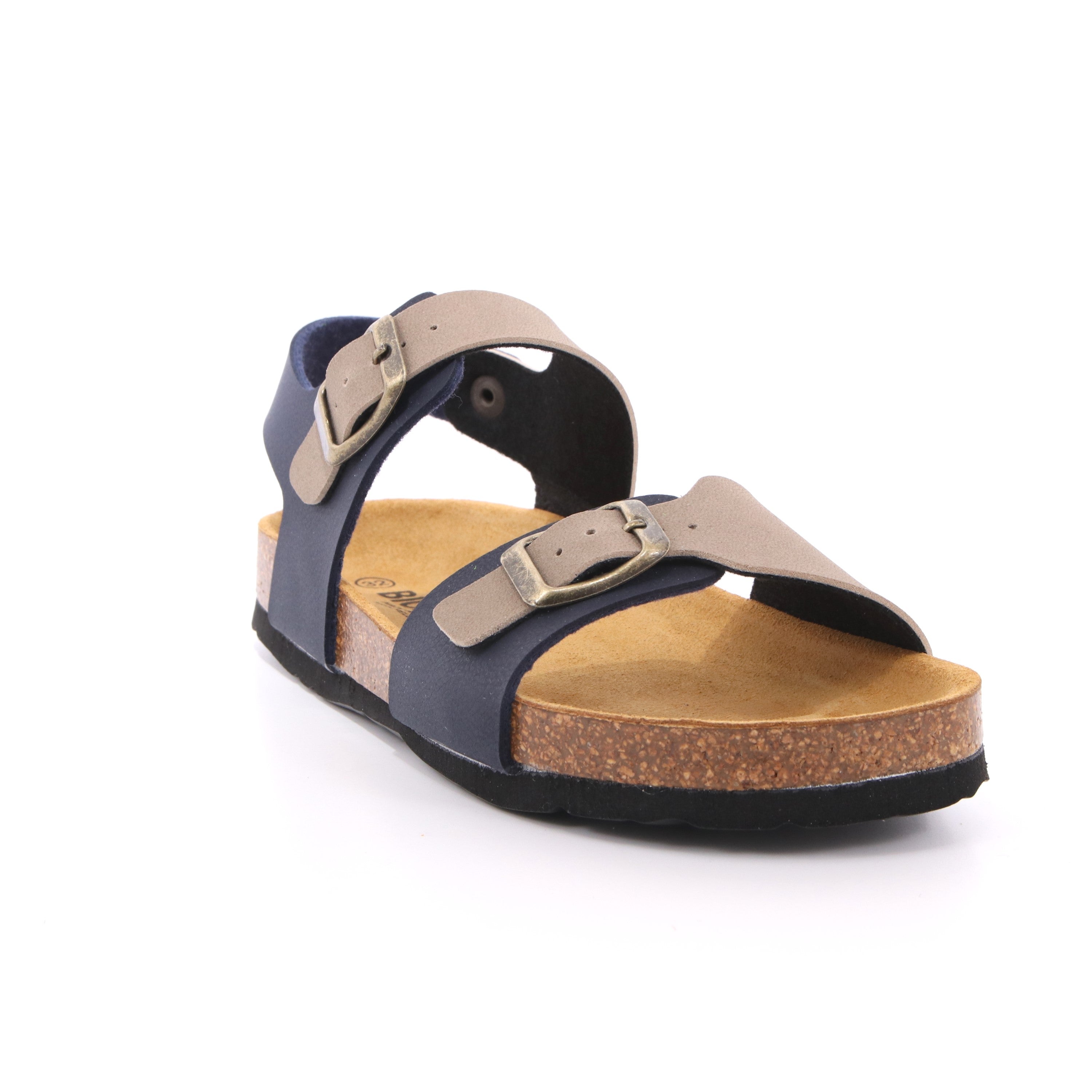 SMERIGL NAPPA TORTORA/BLU