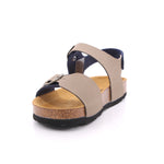 SMERIGL NAPPA TORTORA/BLU