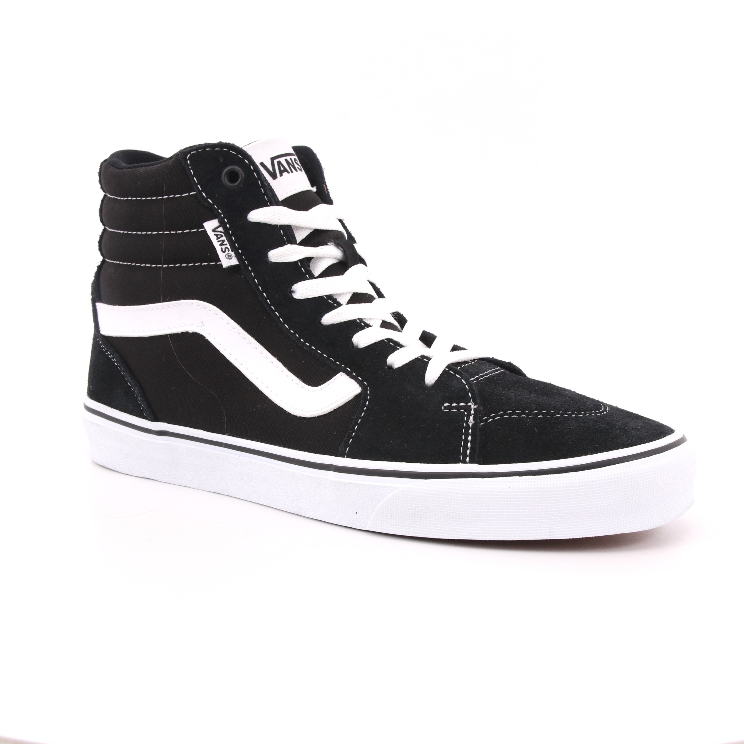 MN FILMORE HI (SUEDE/CANVAS) BLACK/WHITE