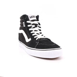 MN FILMORE HI (SUEDE/CANVAS) BLACK/WHITE