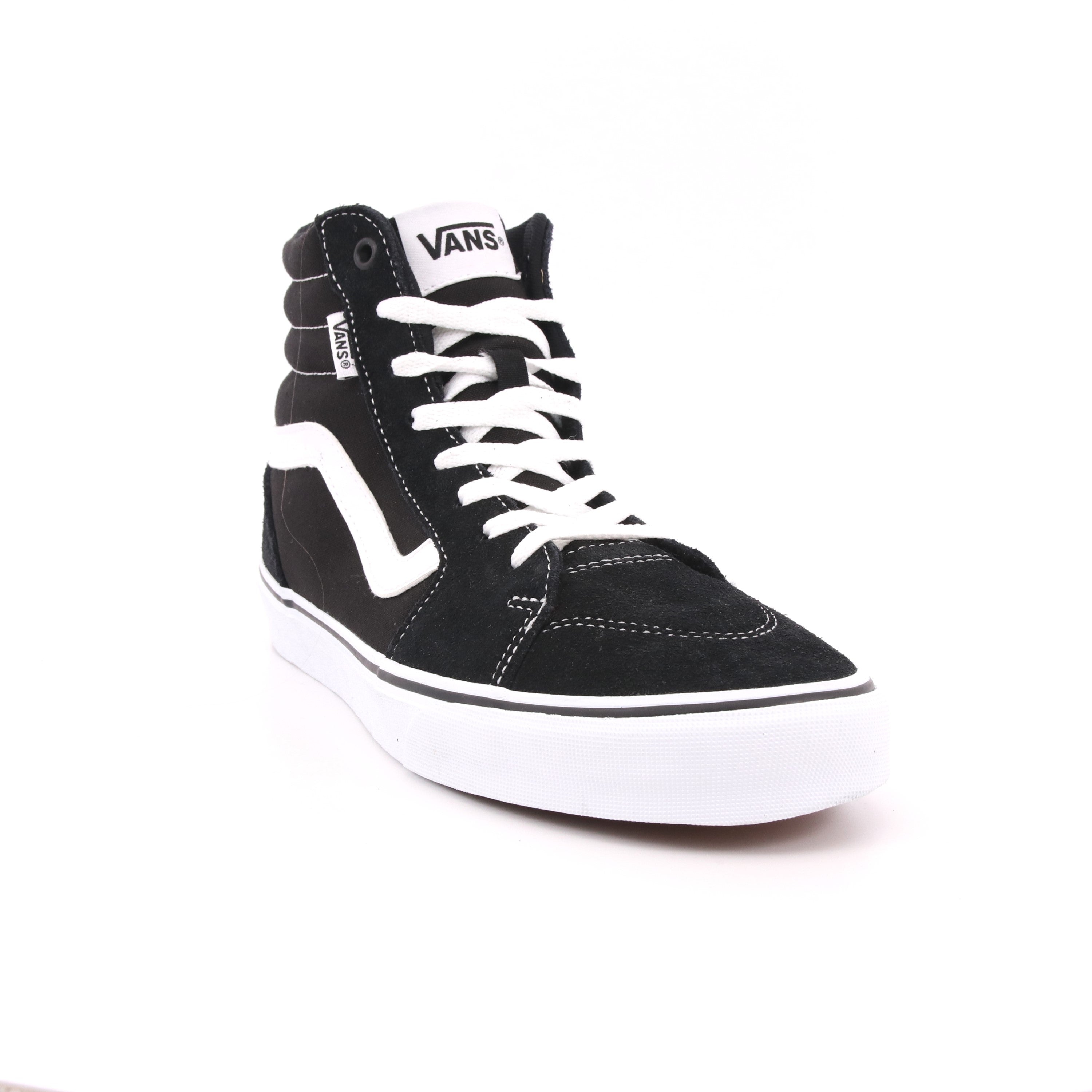MN FILMORE HI (SUEDE/CANVAS) BLACK/WHITE