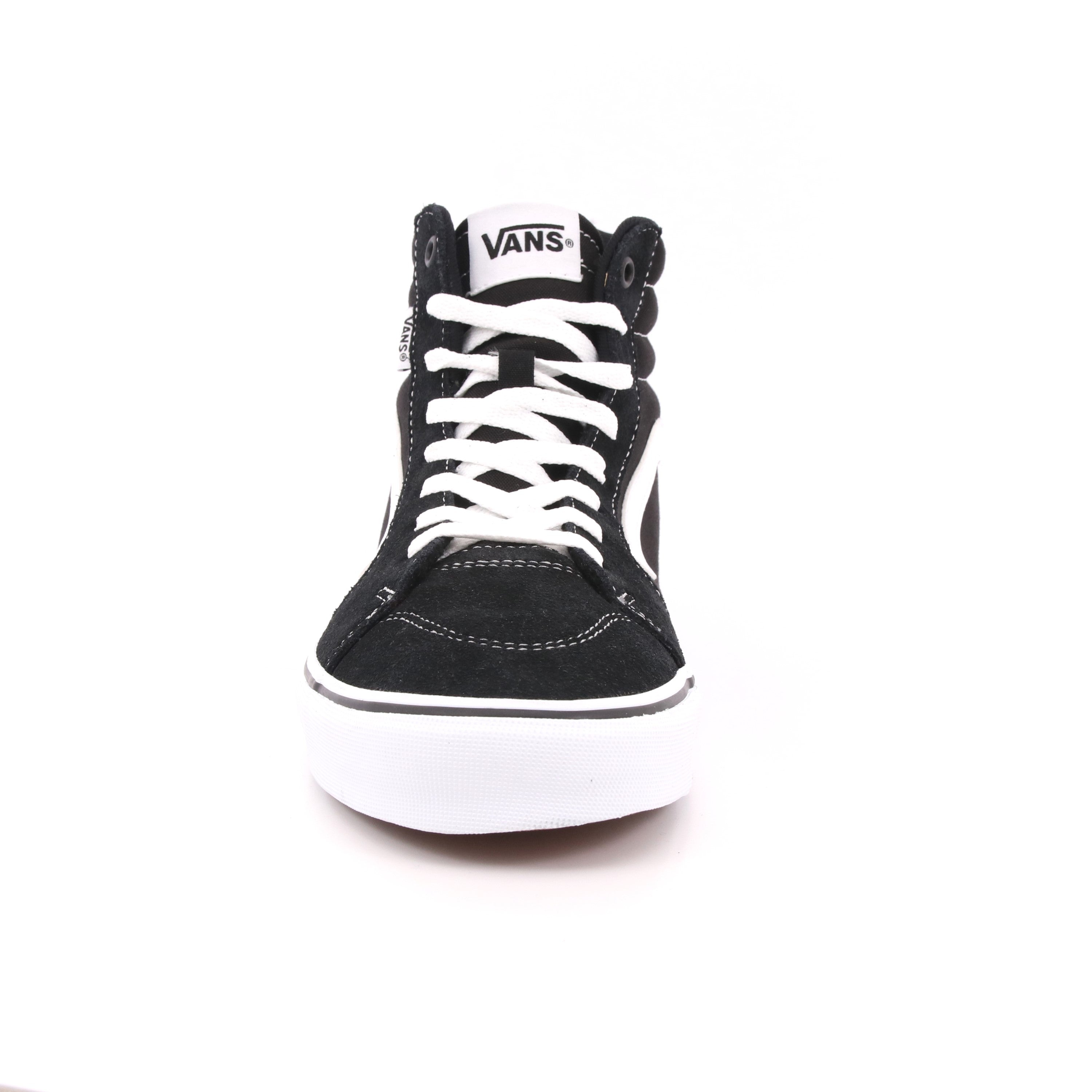 MN FILMORE HI (SUEDE/CANVAS) BLACK/WHITE