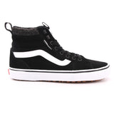 WM FILMORE HI VANSGUARD (SUEDE) BLACK/WHITE