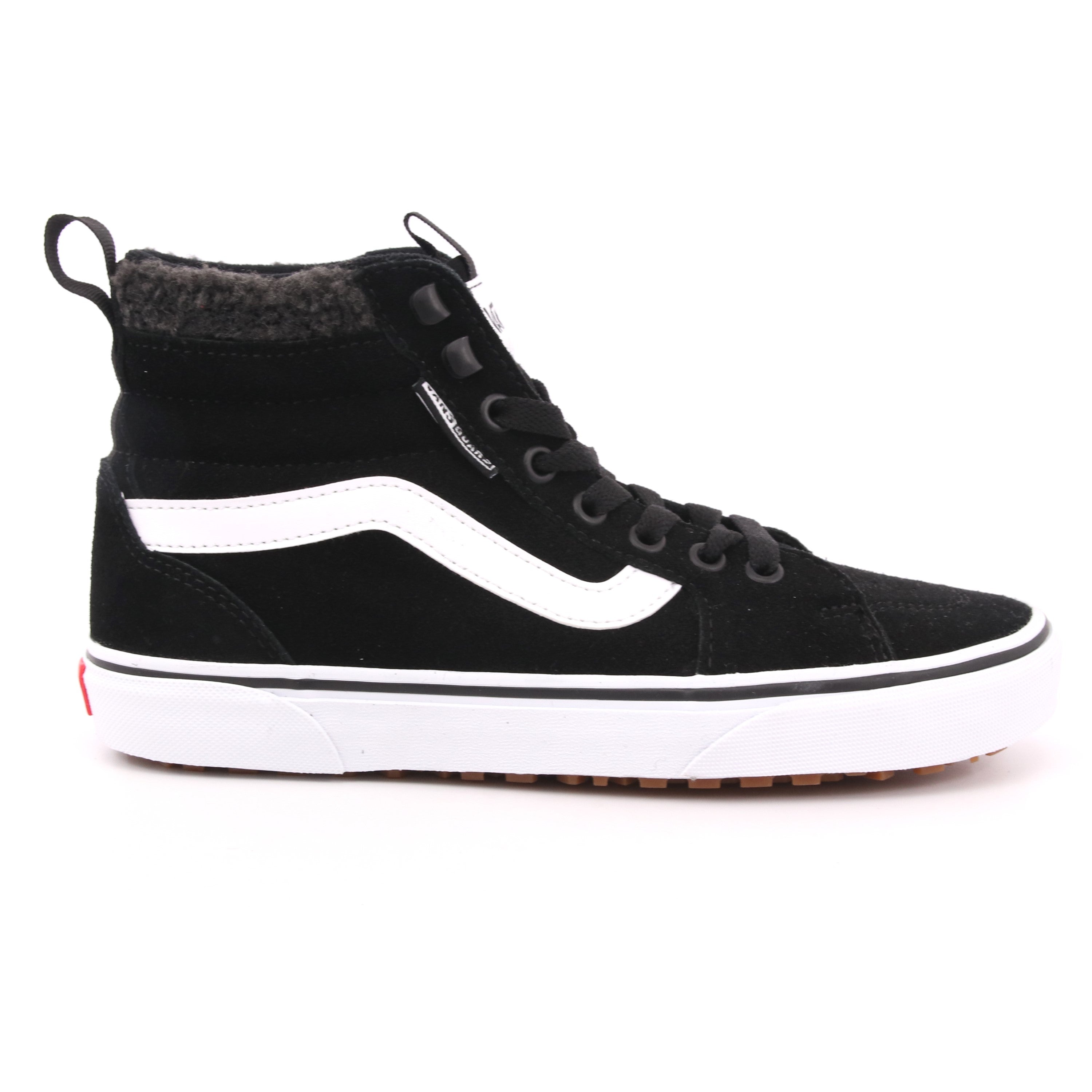 WM FILMORE HI VANSGUARD (SUEDE) BLACK/WHITE