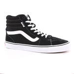 MN FILMORE HI (SUEDE/CANVAS) BLACK/WHITE
