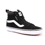 WM FILMORE HI VANSGUARD (SUEDE) BLACK/WHITE