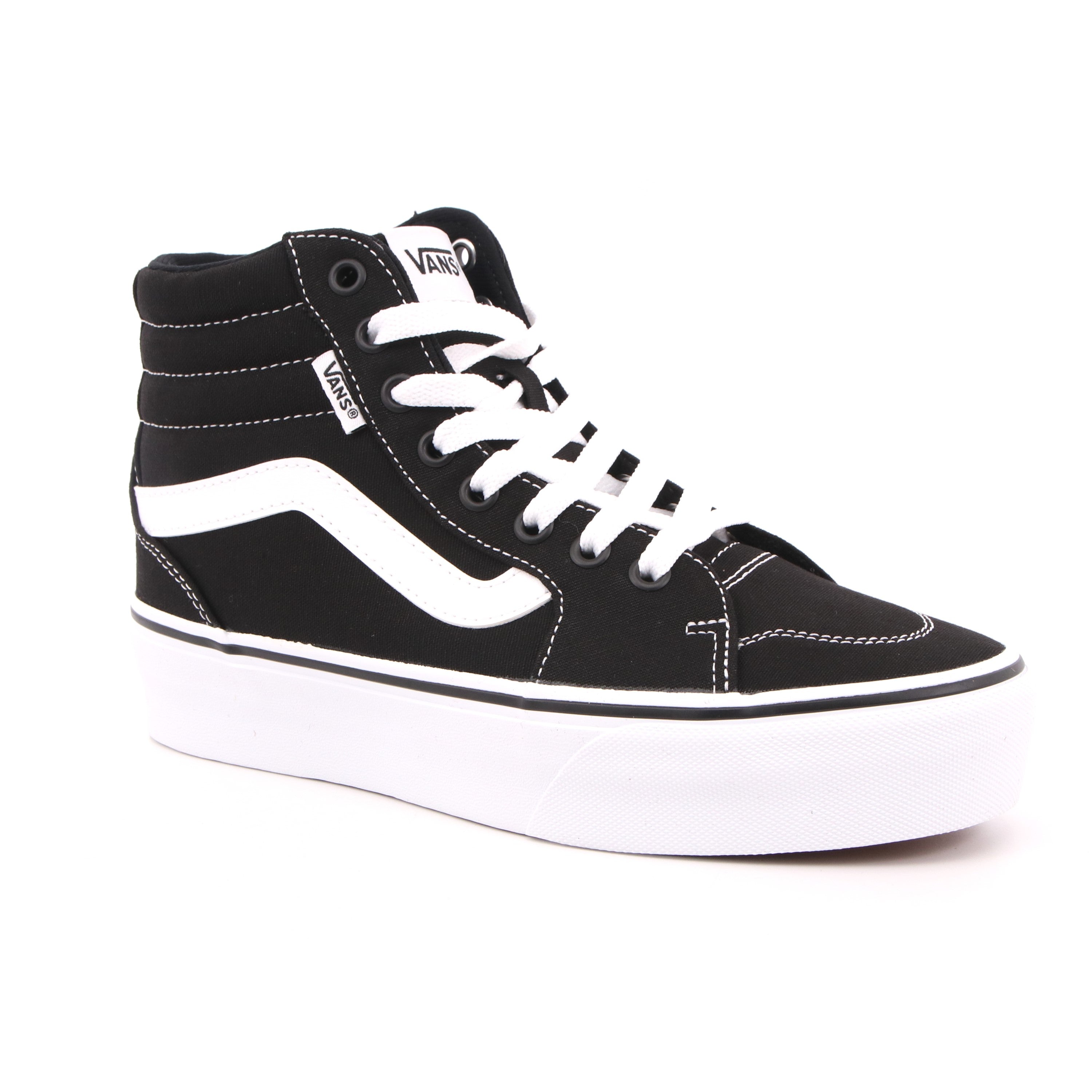WM FILMORE HI PLATFORM (CANVAS) BLACK/WHITE