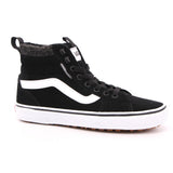 WM FILMORE HI VANSGUARD (SUEDE) BLACK/WHITE