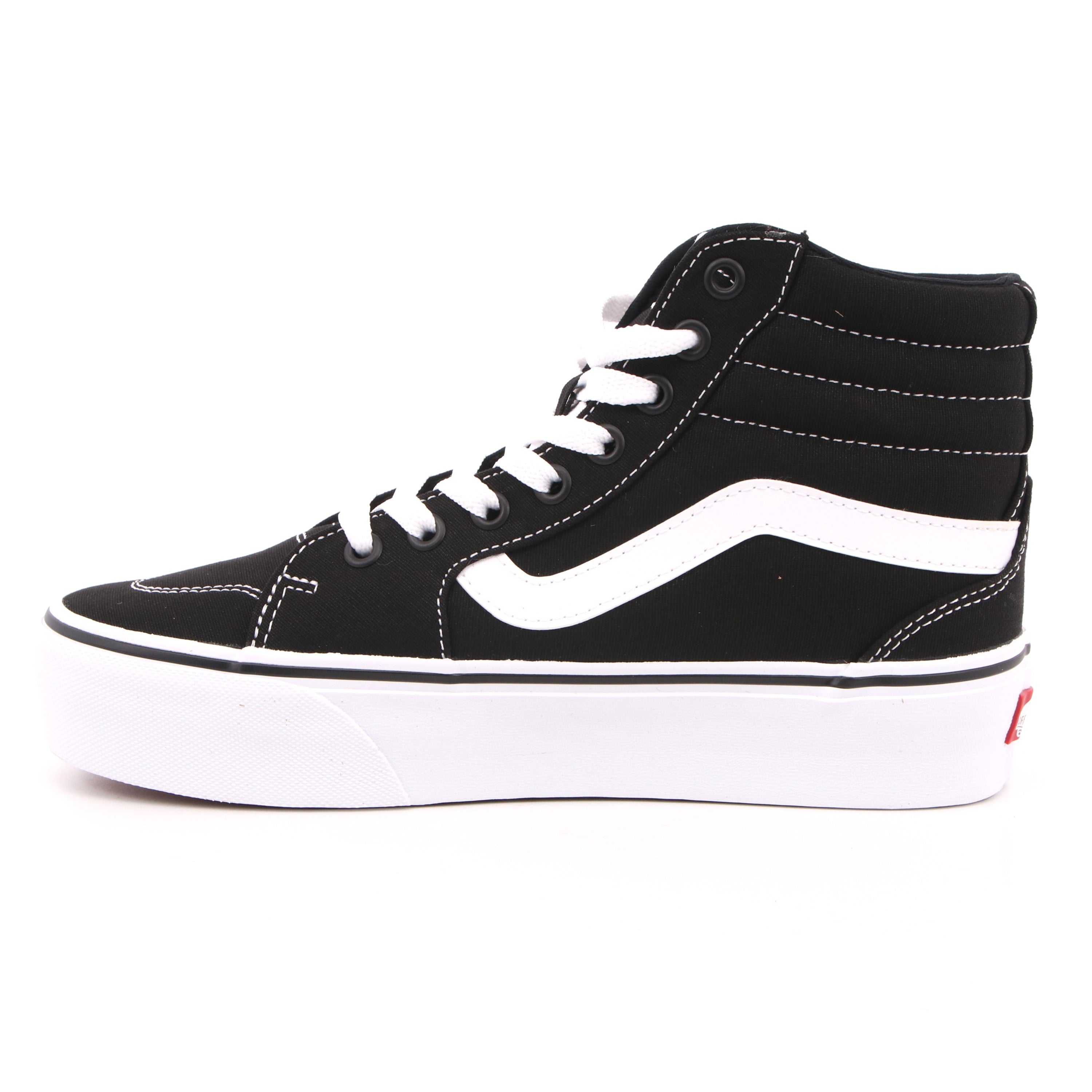 WM FILMORE HI PLATFORM (CANVAS) BLACK/WHITE