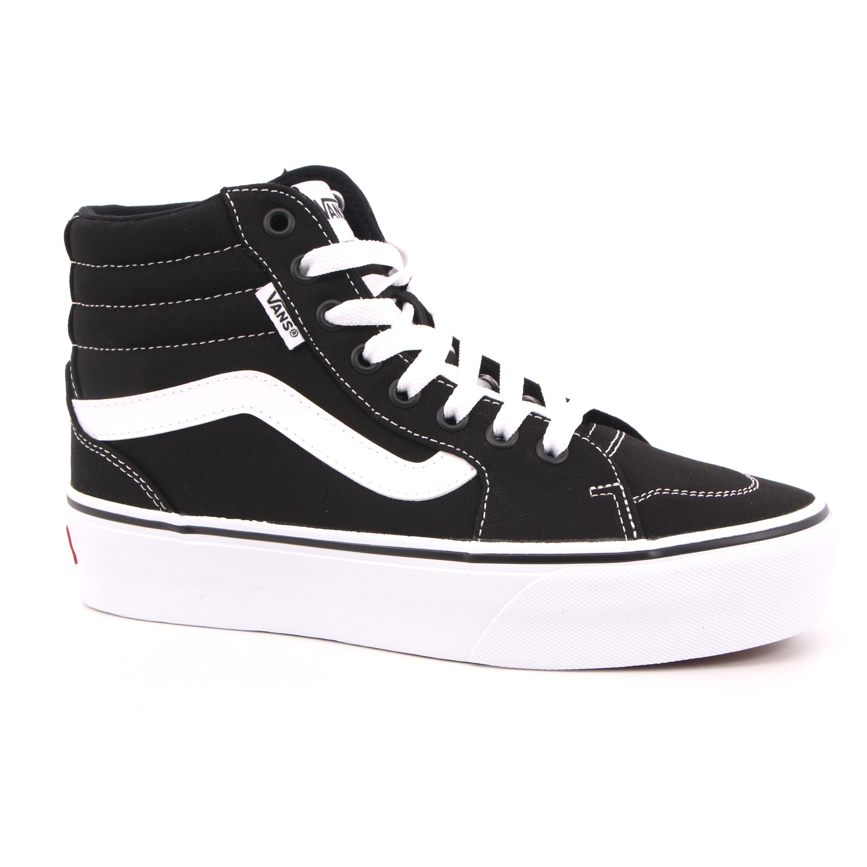 WM FILMORE HI PLATFORM (CANVAS) BLACK/WHITE