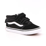 TD WARD MID V (SUEDE/CANVAS) BLACK/WHITE