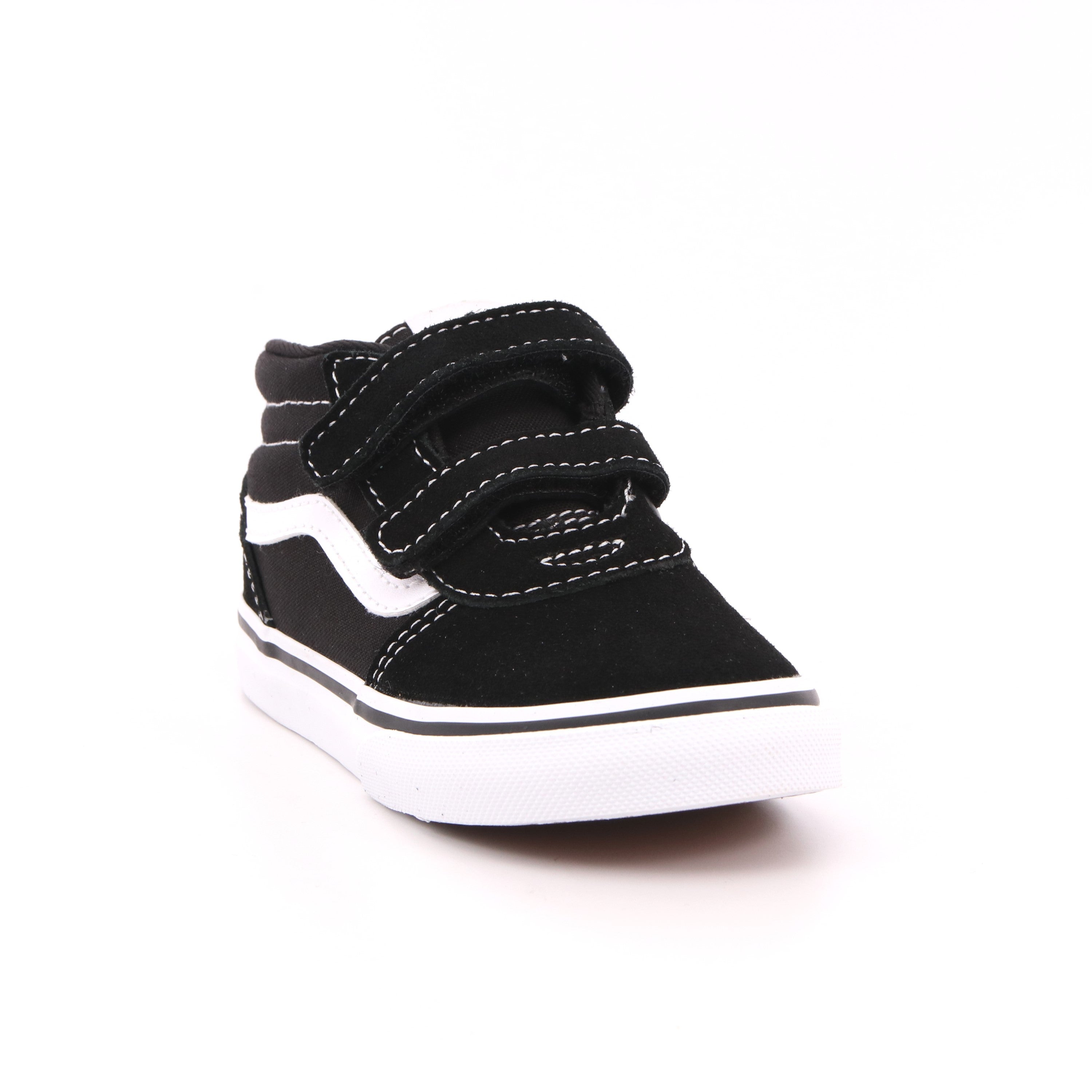 TD WARD MID V (SUEDE/CANVAS) BLACK/WHITE