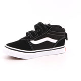 TD WARD MID V (SUEDE/CANVAS) BLACK/WHITE
