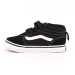 TD WARD MID V (SUEDE/CANVAS) BLACK/WHITE