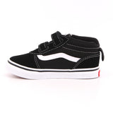 TD WARD MID V (SUEDE/CANVAS) BLACK/WHITE