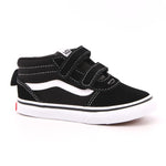 TD WARD MID V (SUEDE/CANVAS) BLACK/WHITE