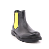 EVOCA JUNIOR BEATLES PELLE NERO + ELAST GIALLO