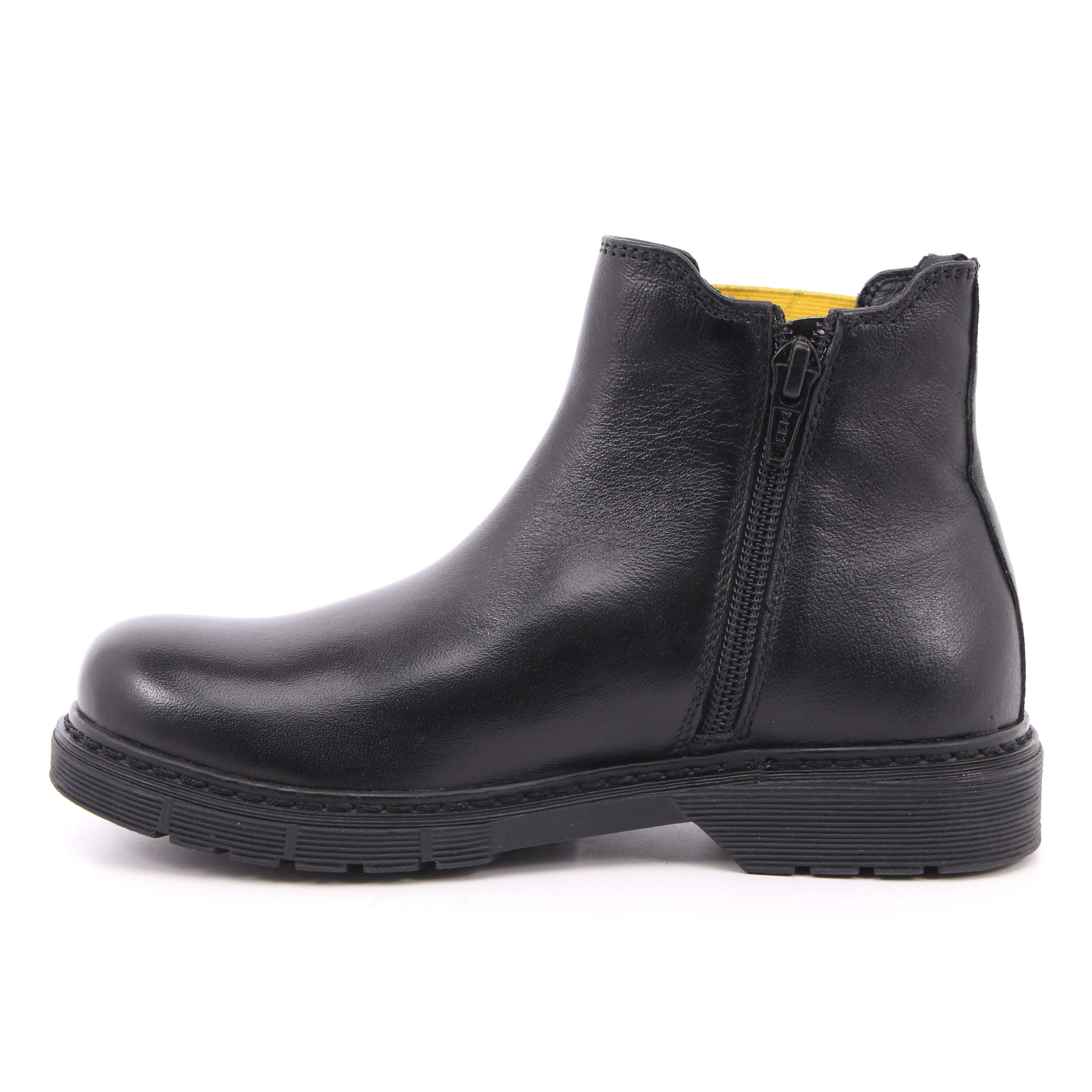 EVOCA JUNIOR BEATLES PELLE NERO + ELAST GIALLO