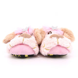 G749 PANTOFOLE IN TESSUTO ROSA