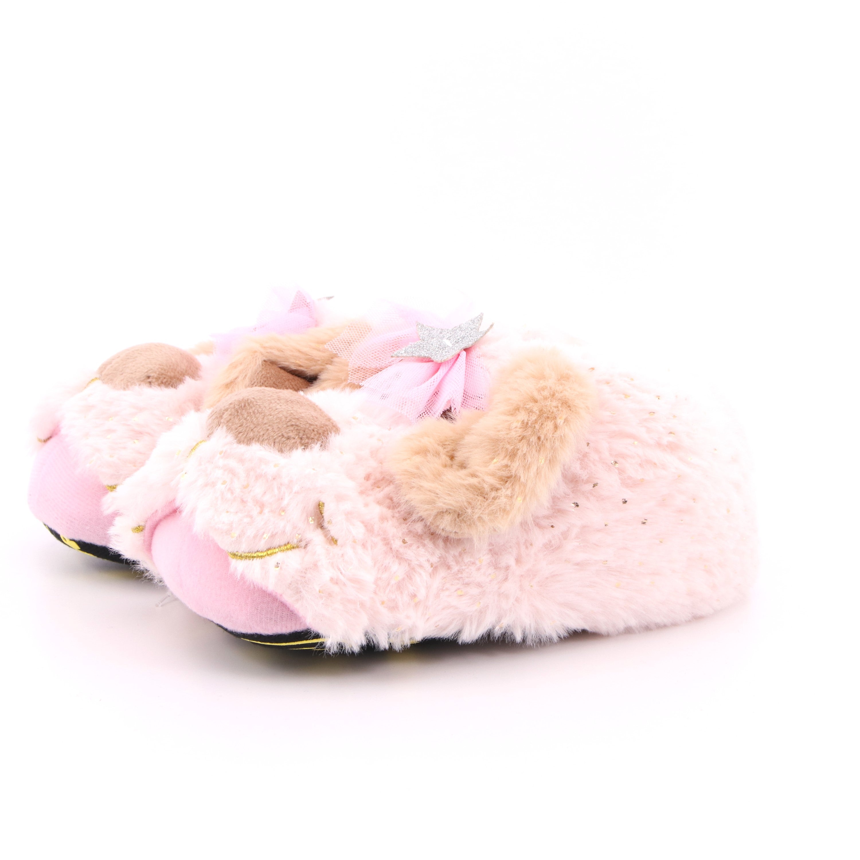 G749 PANTOFOLE IN TESSUTO ROSA