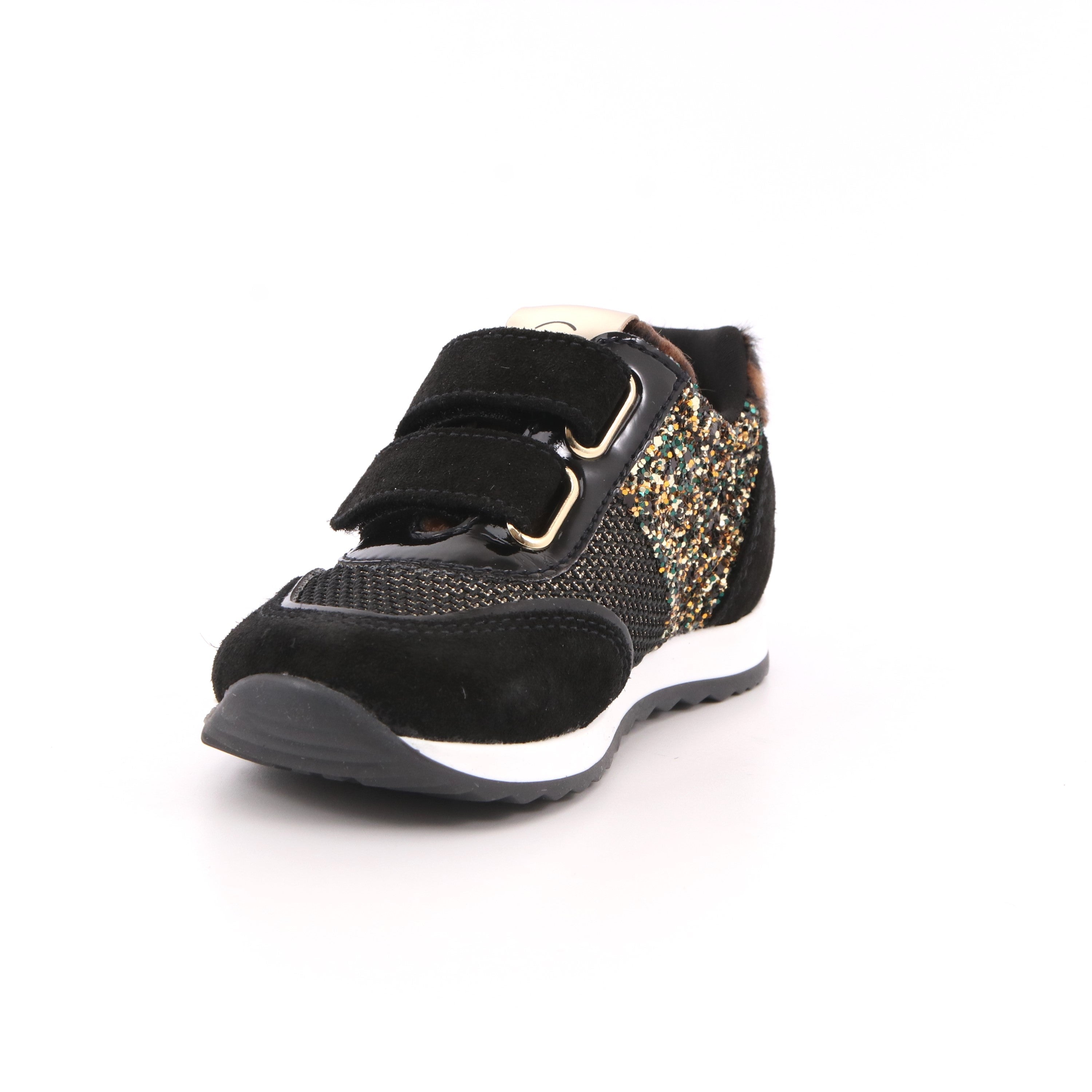 SUEDE NERO T.CASTADIVA ORO/NERO T.MACARENA