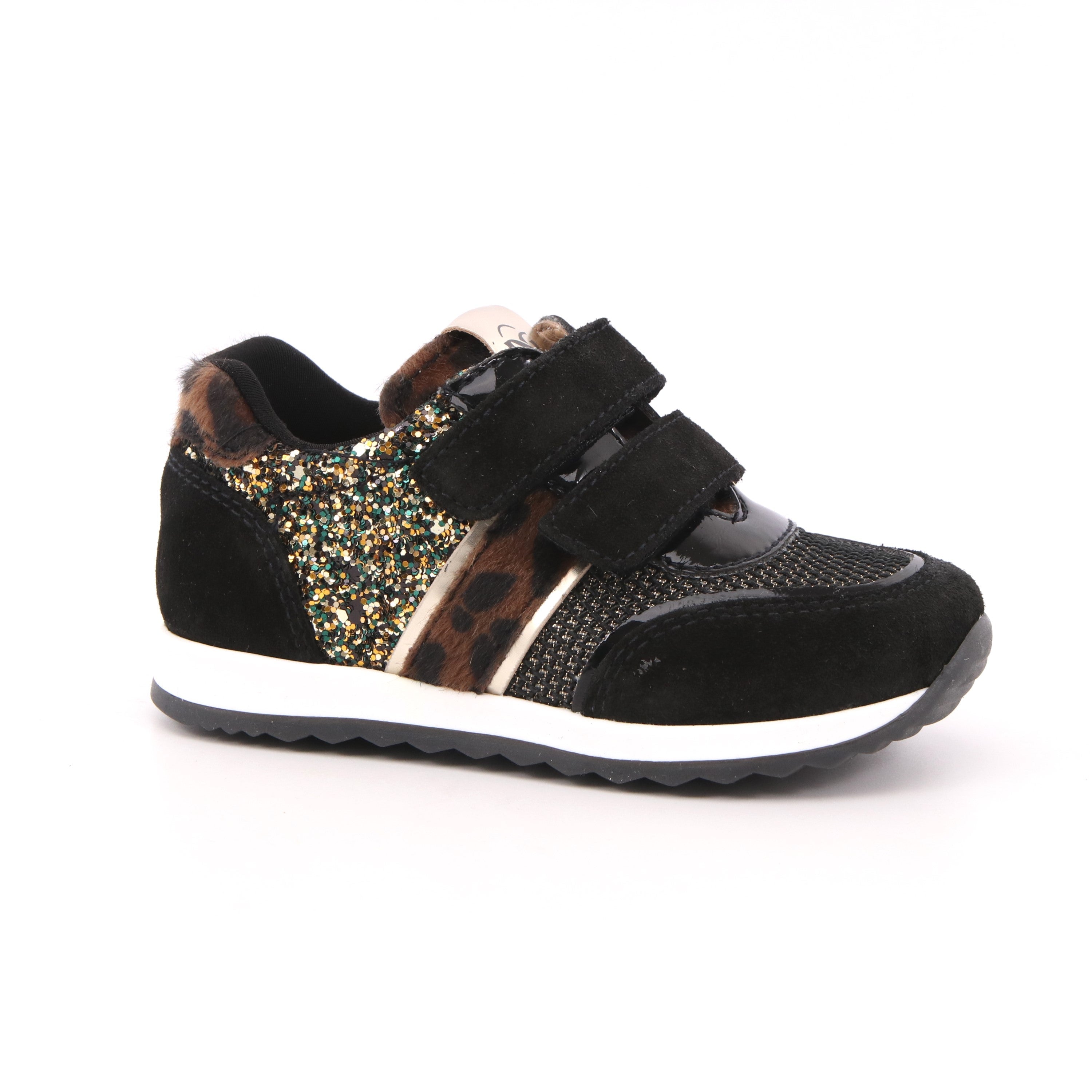 SUEDE NERO T.CASTADIVA ORO/NERO T.MACARENA