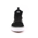 MN FILMORE HI VANSGUARD SUEDE BLACK RED