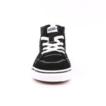 TD FILMORE HI ZIP SUEDE/CANVAS BLACK/WHITE