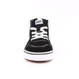 TD FILMORE HI ZIP SUEDE/CANVAS BLACK/WHITE