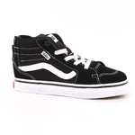 TD FILMORE HI ZIP SUEDE/CANVAS BLACK/WHITE