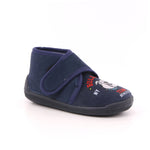 PANTOFOLINE BULL DOG BLU