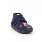 PANTOFOLINE BULL DOG BLU