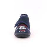 PANTOFOLINE BULL DOG BLU