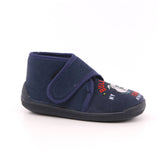 PANTOFOLINE BULL DOG BLU