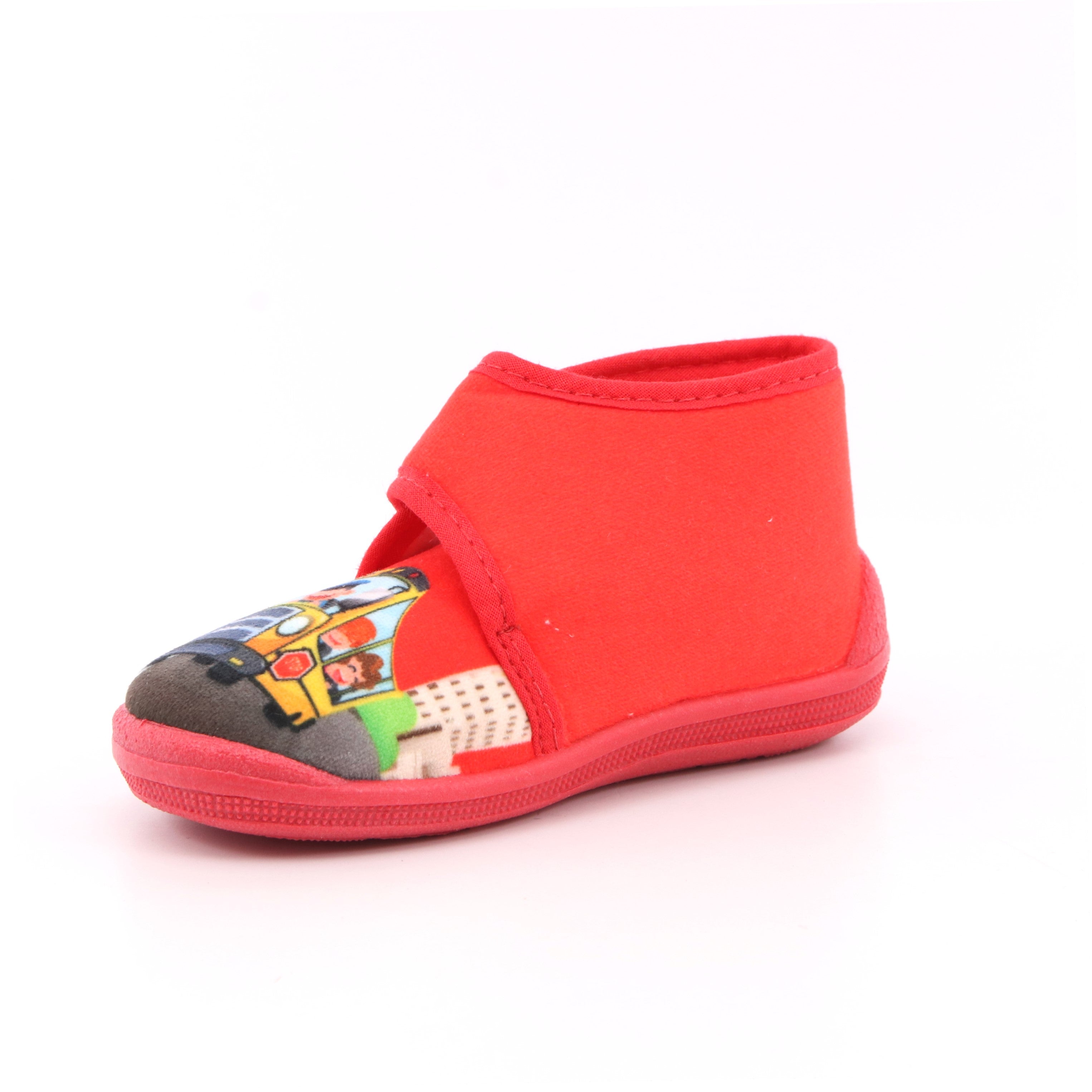 PANTOFOLINE PULLMAN ROSSO