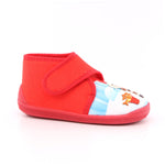 PANTOFOLINE ALASKA ROSSO