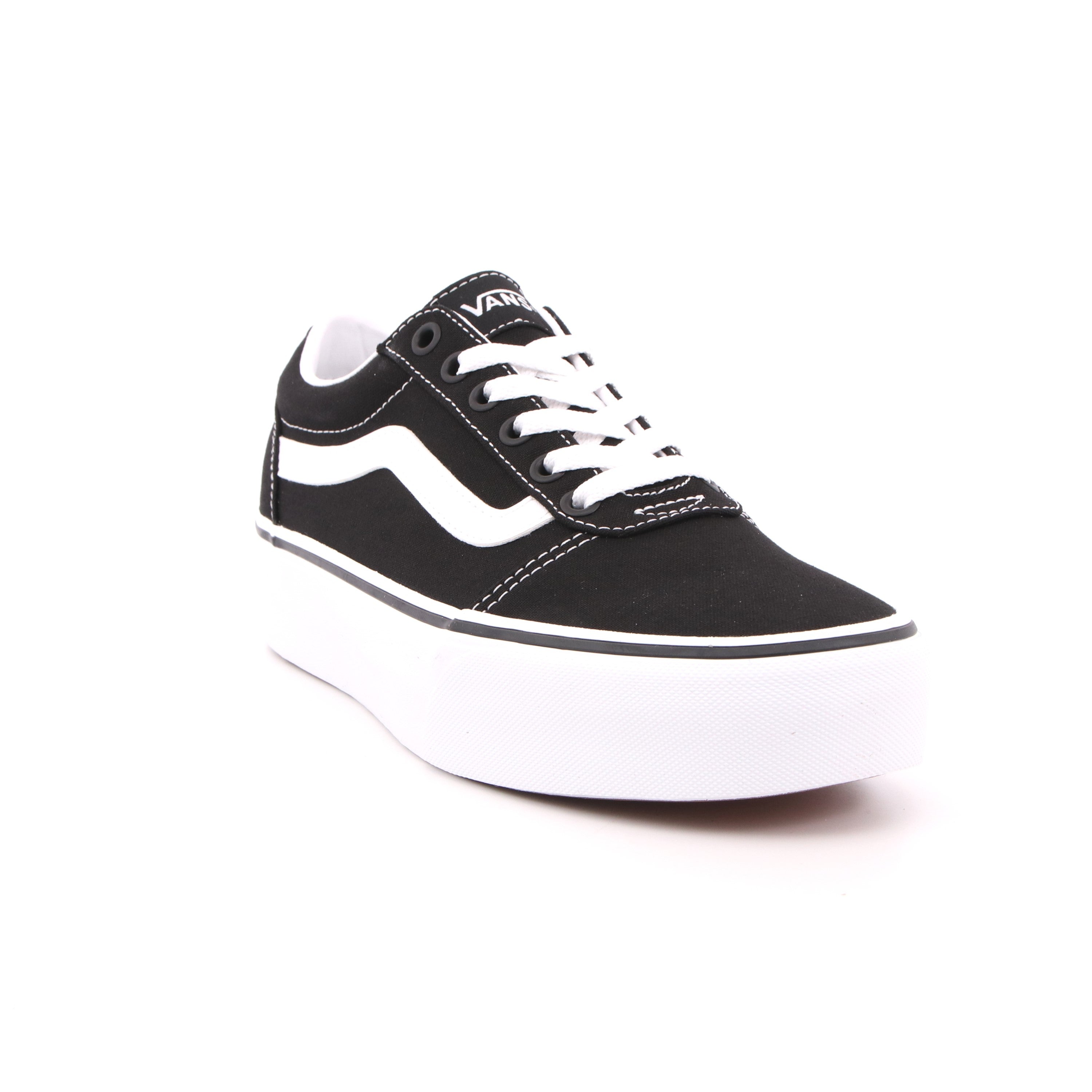 WM WARD PLATFORM CANVAS BLACK/WHITE