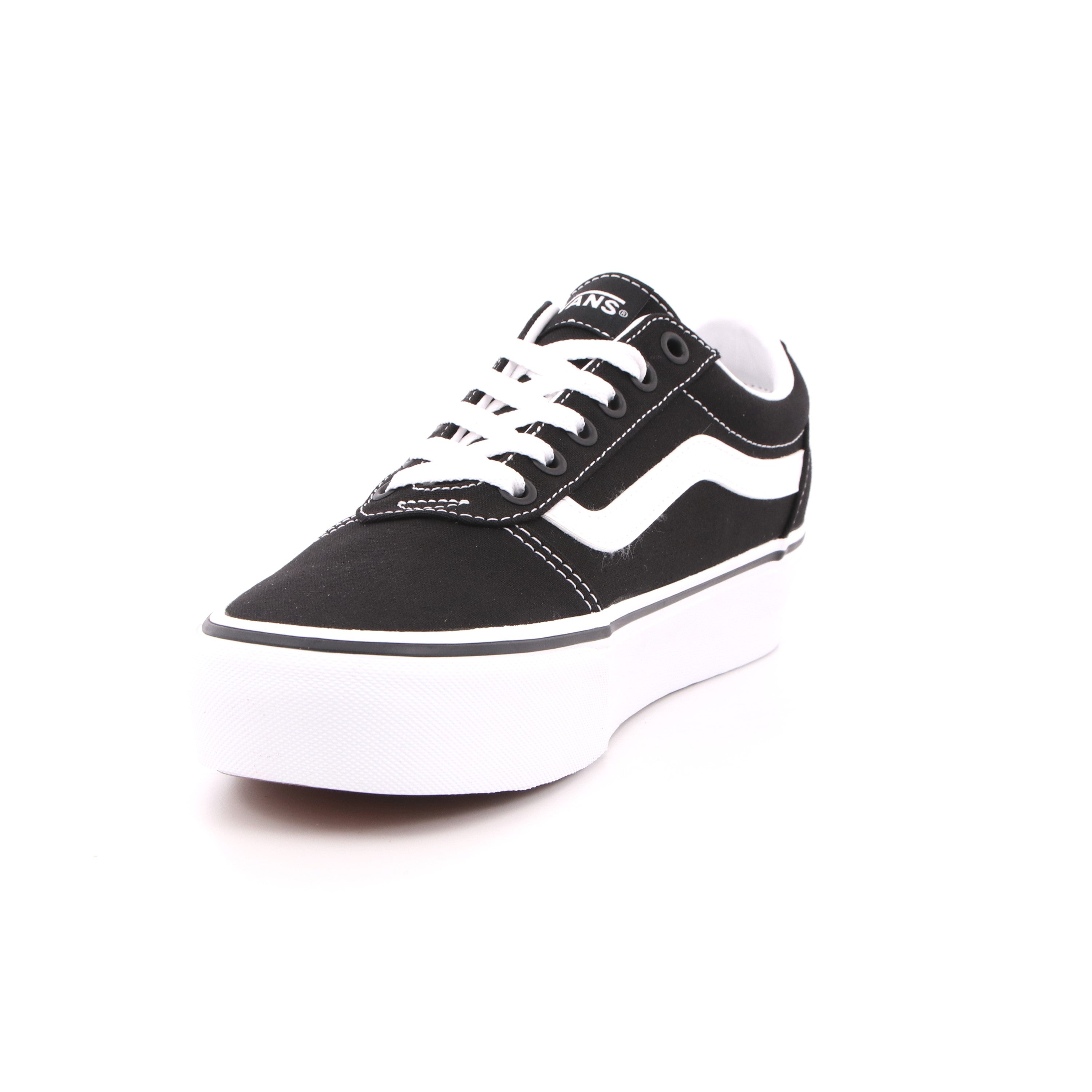 WM WARD PLATFORM CANVAS BLACK/WHITE