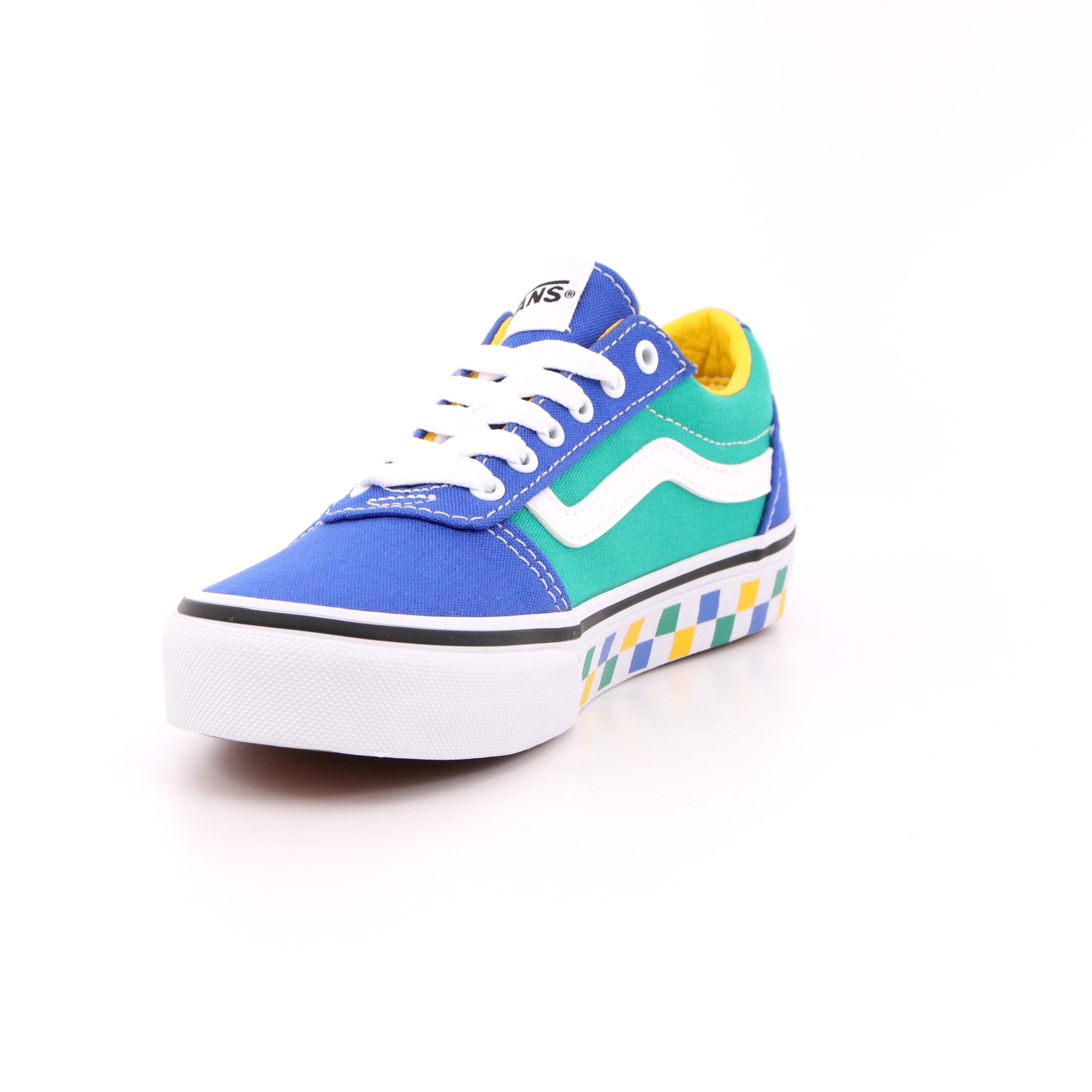 YT WARD PRIMARY CHECK DAZZLING BLUE/WHITE