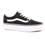WM WARD PLATFORM CANVAS BLACK/WHITE