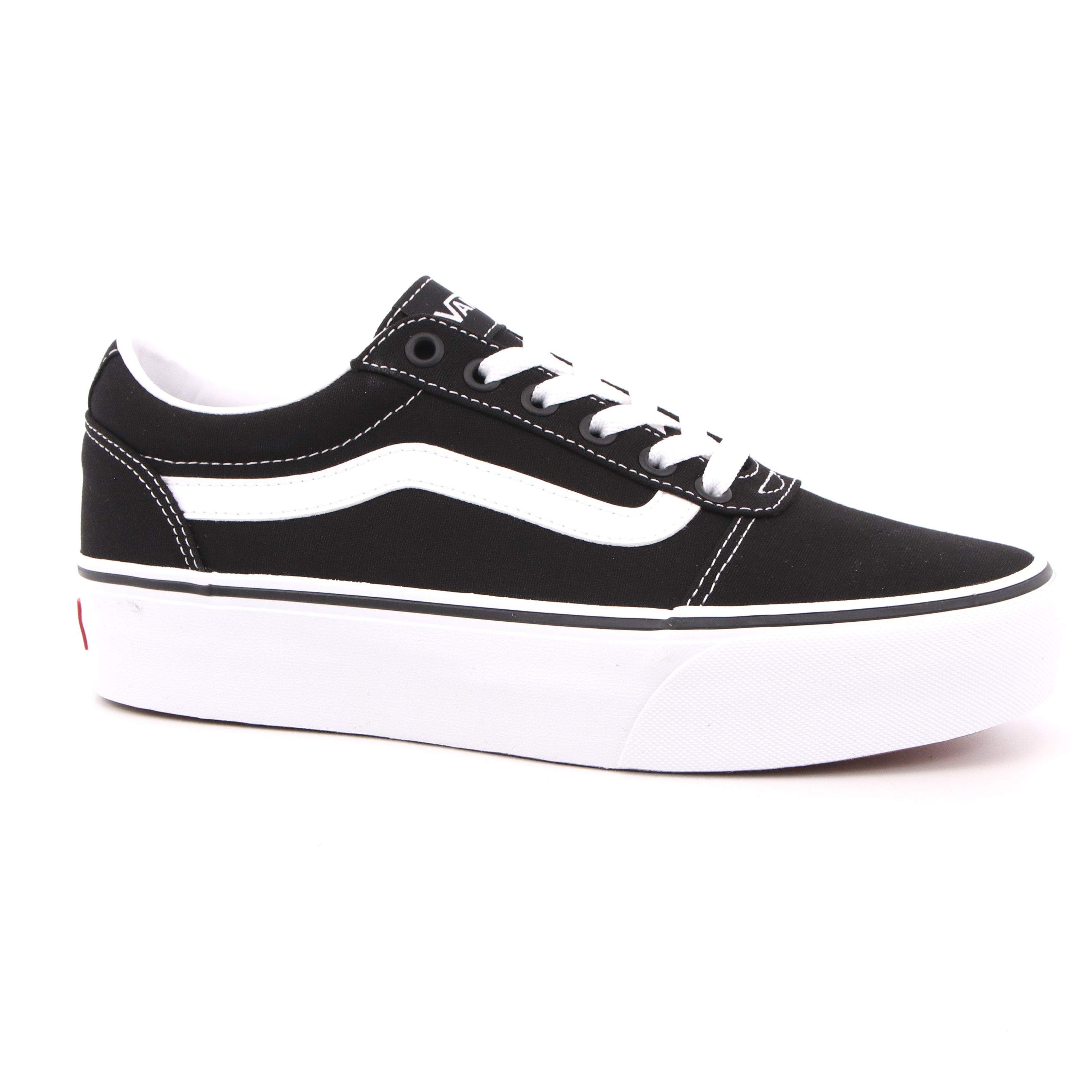 WM WARD PLATFORM CANVAS BLACK/WHITE