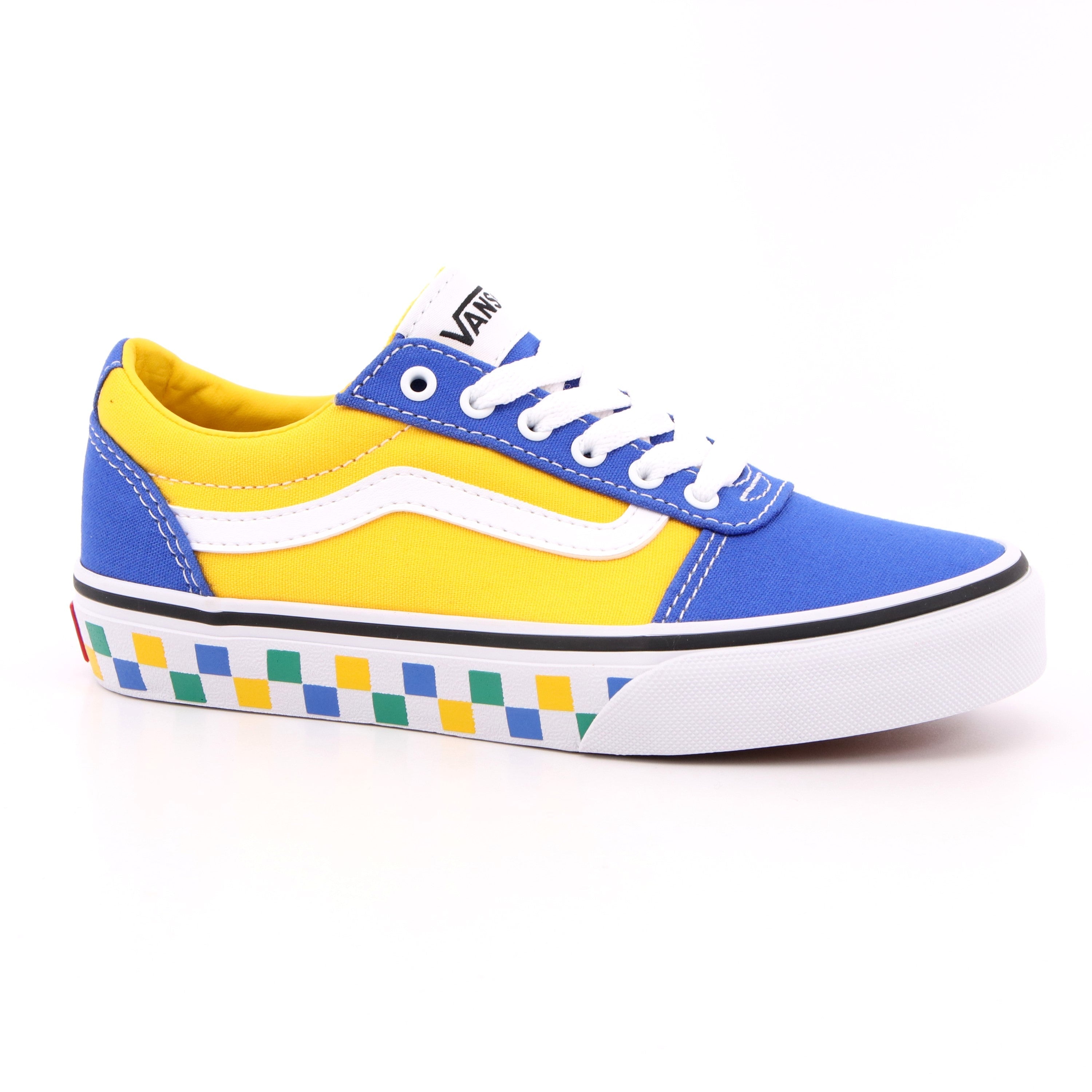 YT WARD PRIMARY CHECK DAZZLING BLUE/WHITE