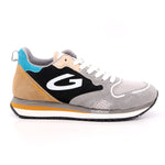 WEN 0088 LOW M SUEDE/S.FABR/SUEDE GREY/BLACK