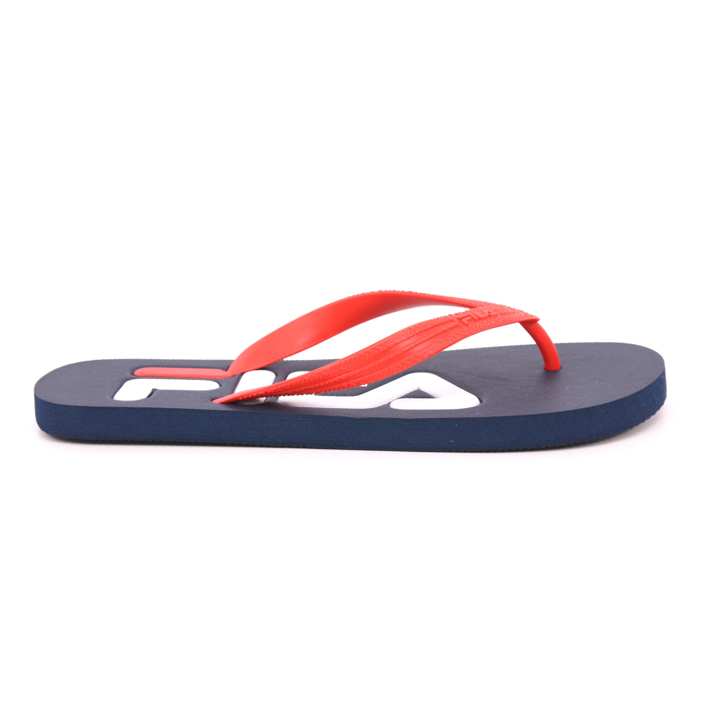 TROY SLIPPER 53040 DRESS BLUES-HIGH RISK RED