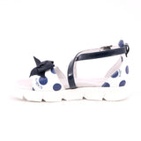 SANDALO BIANCO/BLU