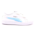 PUMA SMASH V2 HOLO V,PUMA WHITE-PUMA SIL