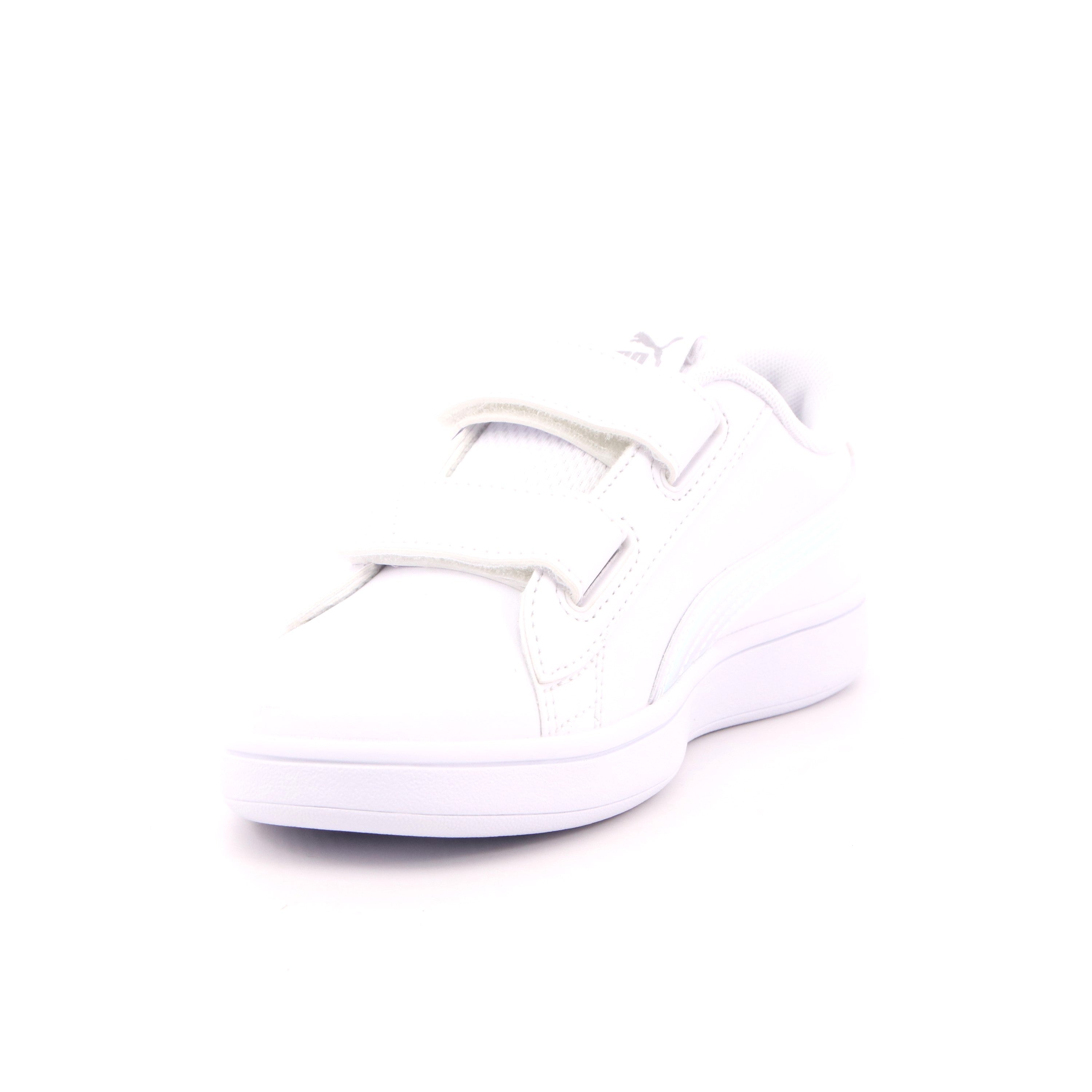 PUMA SMASH V2 HOLO V,PUMA WHITE-PUMA SIL