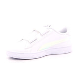 PUMA SMASH V2 HOLO V,PUMA WHITE-PUMA SIL