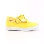 SANDALIA HEBILLA LISO 04 AMARILLO
